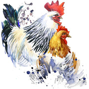 Rooster - Full Diamond Painting - 30x30cm
